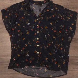 Anthropologie floral blouse | size S
